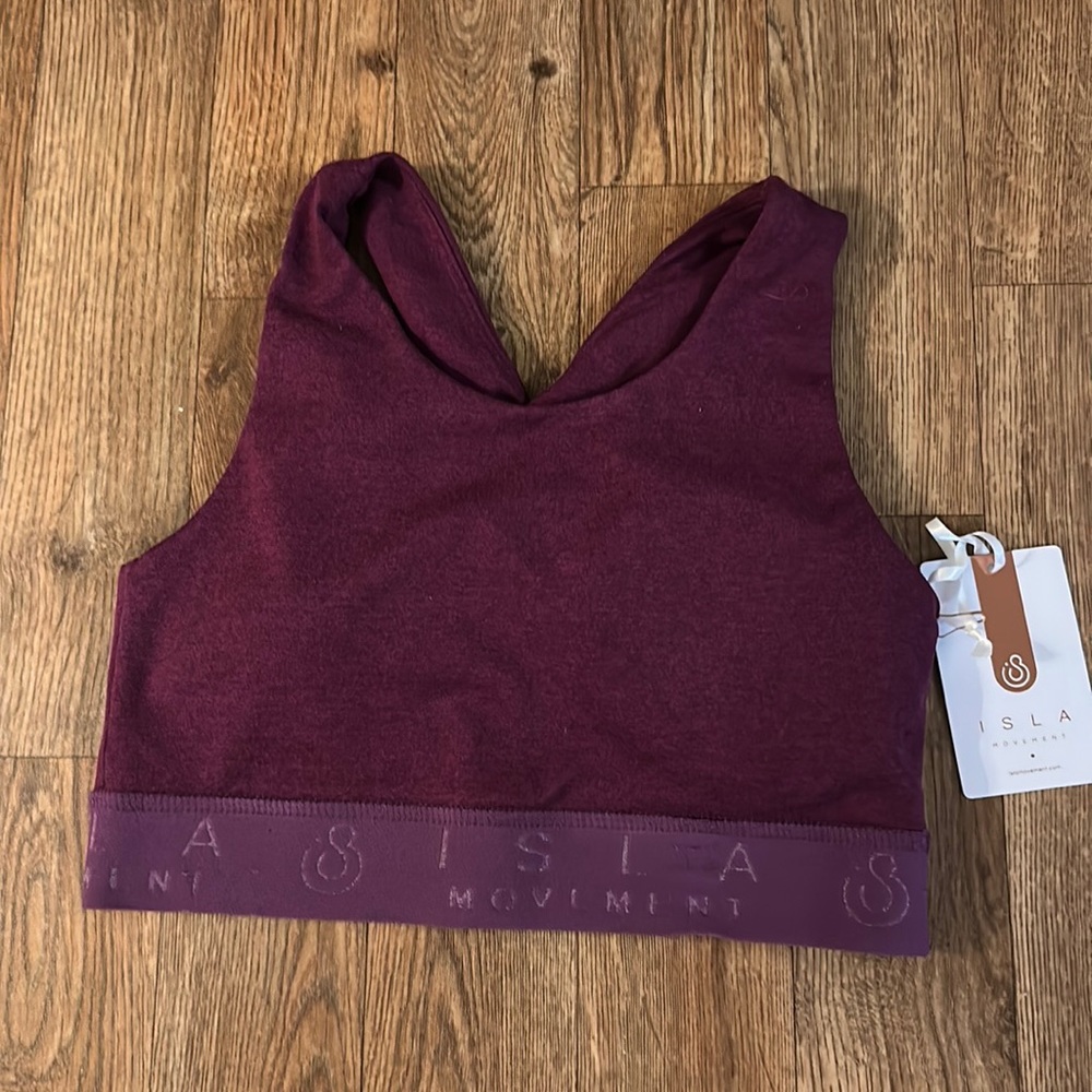 Isla movement elastic sports bra